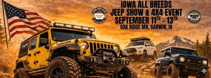 Iowa Jeep Owners in Ames, Iowa
