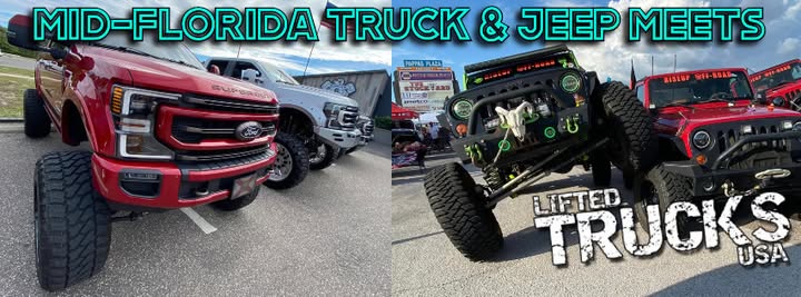 MID-FLORIDA TRUCK AND JEEP MEETS in Sanford, Florida